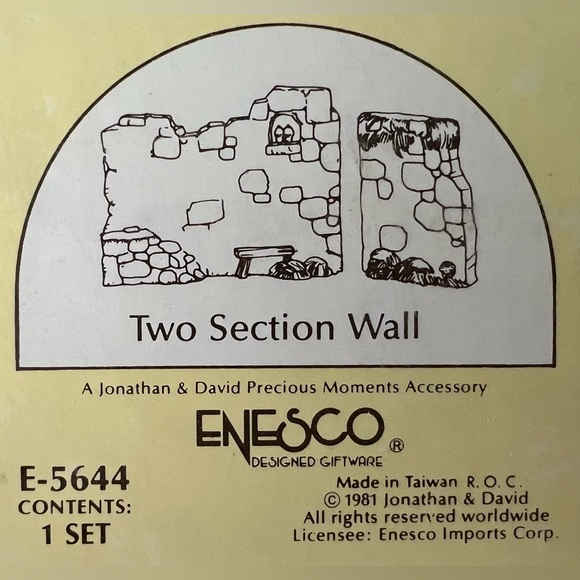 Enesco Precious Moments Nativity Two Section Wall - Picture 2 of 16